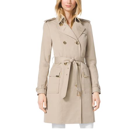 michael kors herrenjacke olivgrpn|michael kors trench jacket.